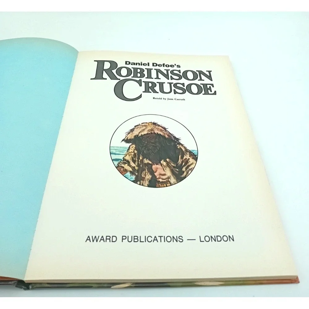 1982 Robinson Crusoe Award Adventure Classics HC by Daniel Defoe - Picture 6 of 7